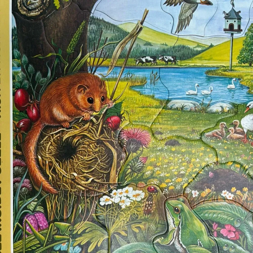 1983 Ravensburger See Inside Didacta Puzzle 